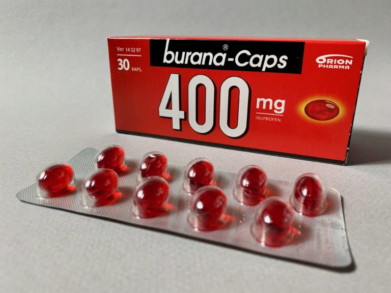Burana-pillereitä on saatavana myös punaisina.